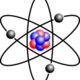 Stylised lithium atom