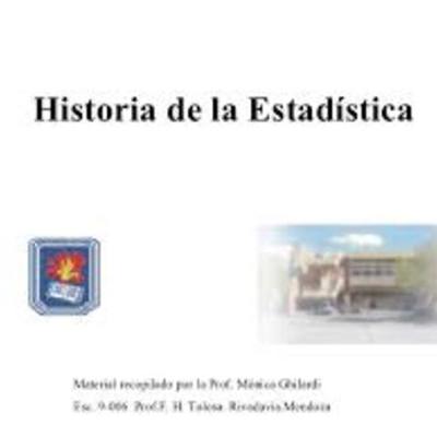 Timeline: historia de la estadistica