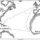 Triangular trade map