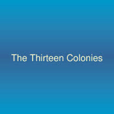 Timeline: 13 Colonies