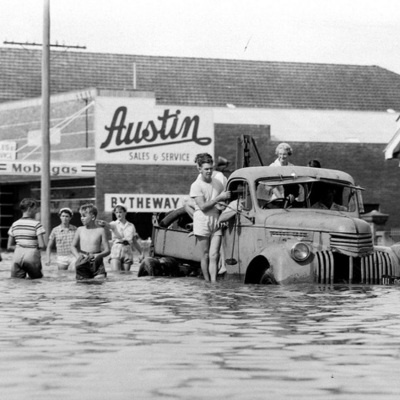 Timeline: 1954 flood