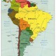 Mapa politico sur america