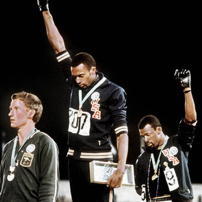 Timeline: Politics and The Olympics : Tommie Smith and John Carlos