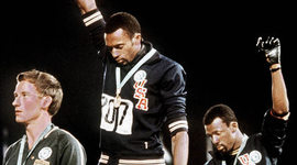 Timeline: Politics and The Olympics : Tommie Smith and John Carlos