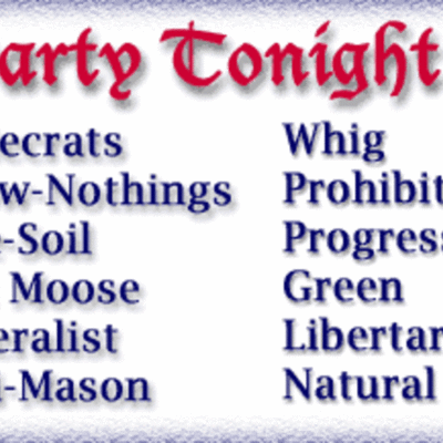 Timeline: American-Political Parties History