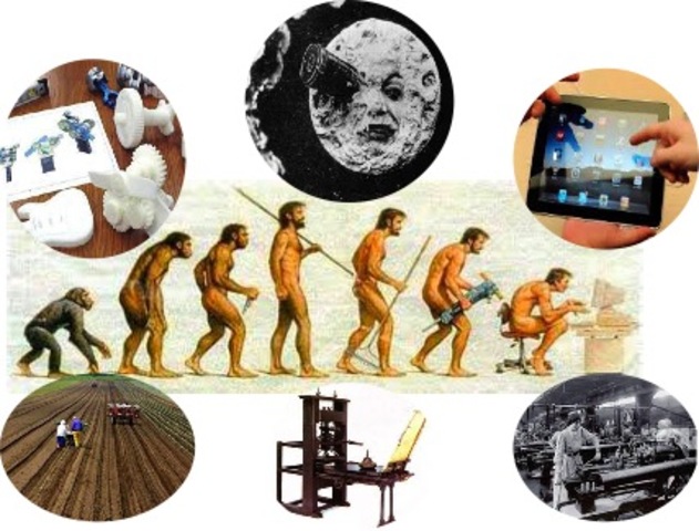 Algunos eventos e inventos tecnológicos en la historia de la humanidad