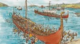 Timeline: vikings arrived