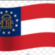 Georgia state flag animated   google search