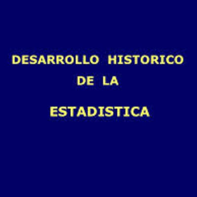 Timeline: historia de la estadistica
