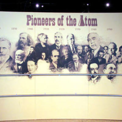 Timeline: History of the Atom Timeline by Raven Moore