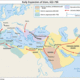 Map  early expansion of islam  622 750