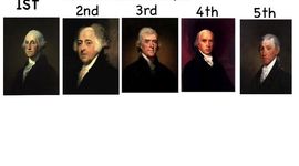 Timeline: First Five Presidents