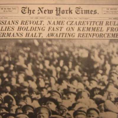 Timeline: Russian Revolution