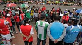 Timeline: Anos de conformacion barras bravas en Colombia