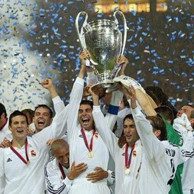 Timeline: las 9  champions del madrid y la ultima liga ganada