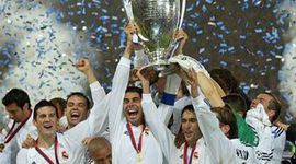 Timeline: las 9  champions del madrid y la ultima liga ganada