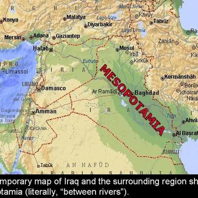 Timeline: Mesopotamia por Mario Daza Delgado