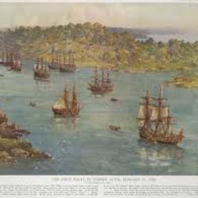 Timeline: australian colonys