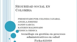 Timeline: ANTECEDENTES DE LA SEGURIDAD SOCIAL EN COLOMBIA