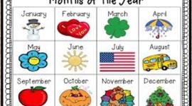 Timeline: Months of the Year