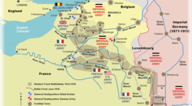 Timeline: Wester Front during WW1