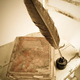 Book and quill