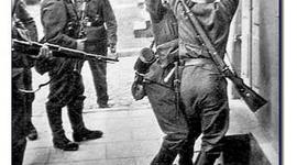 Timeline:  House is broken into by german soilders