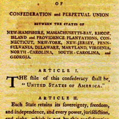 Timeline: the road to the constitution of the united states