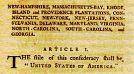 Timeline: the road to the constitution of the united states