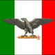 Italia fascista bandiera