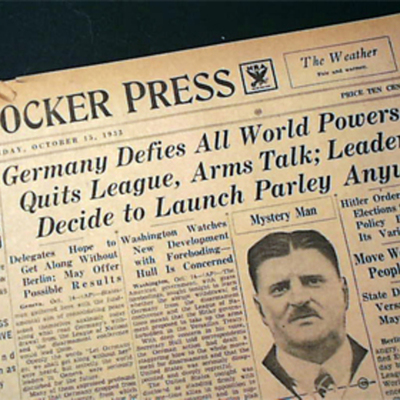 Timeline: Hitler and the Road to the second World War timeline