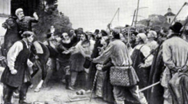 Timeline: Крестьянские восстания в Московском государстве и Российской империи в 17-18 веках