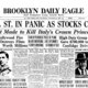 Stock market crash 1929