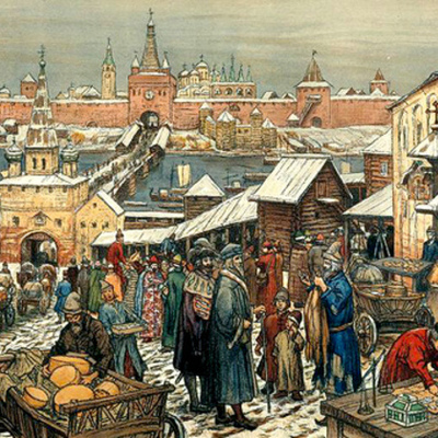 Timeline: Анализ социально-экономического развития русских земель с 10 по 17 века