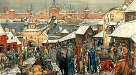 Timeline: Анализ социально-экономического развития русских земель с 10 по 17 века