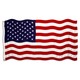 Usa35spvf  01 flag american flag 3ft x 5ft koralex 2 ply sewn polyester valley forge