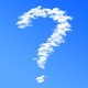 Cloud question mark 0