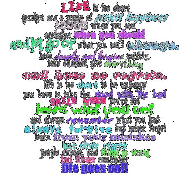 Timeline: My Life Schedule