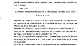 Timeline: La tecnología en la FCEyN