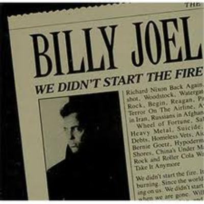 Timeline: We didn't start the fire