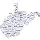 480px west virginia counties map
