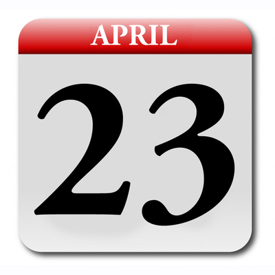 Timeline: April 23 in History