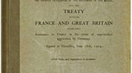 Timeline: World War 1, the Treaty of Versailles