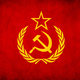 Soviet union ussr grunge flag by think0