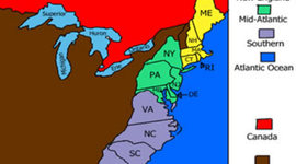 Timeline: The Thirteen English Colonies