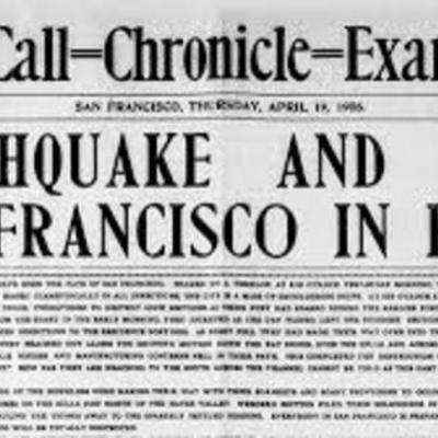 Timeline: 1906 San Francisco Earthquake