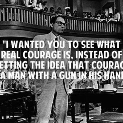 Timeline: To Kill a Mockingbird; Courage vs. Cowardice