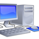Desktop computer clipart