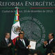 Epn. promulgación de la reforma energética