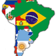 Flags south america